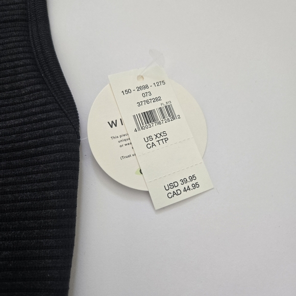 NWT Aerie Offline Seamless Keyhole Sports Bra XXS - Picture 4 of 4